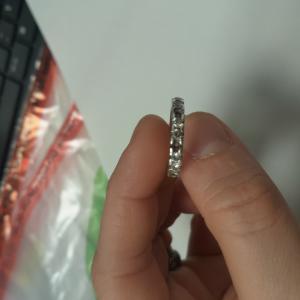 CS1385/25  VERETTA ARGENTO PIETRE MANCANTI